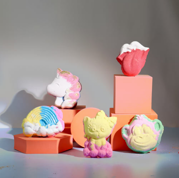 kids Shaped Bath Bombs