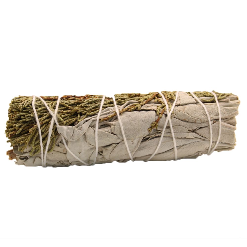 Smudge Stick - White Sage & Black Sage 10cm