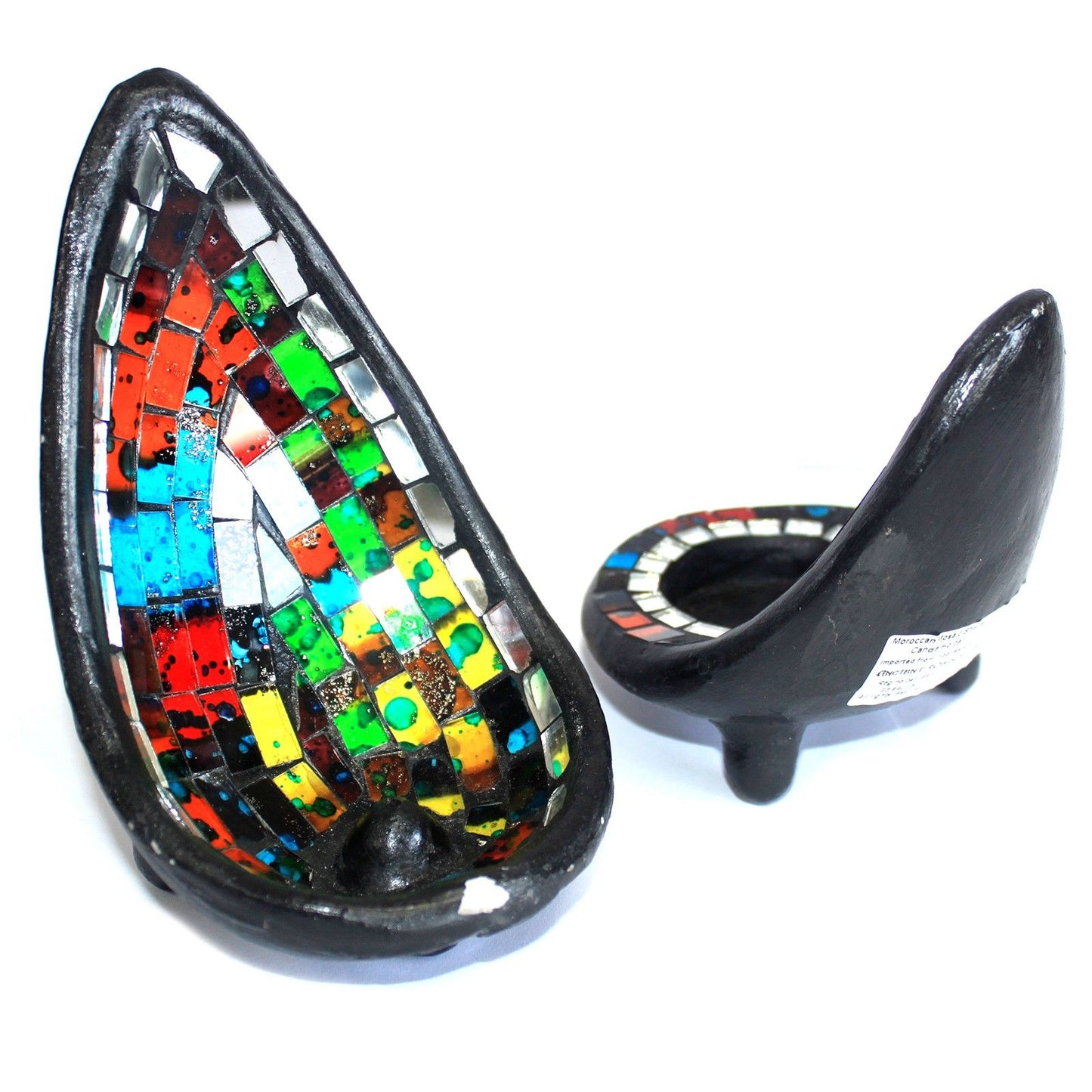 Moroccan Mosaic Shrine Incense Holder