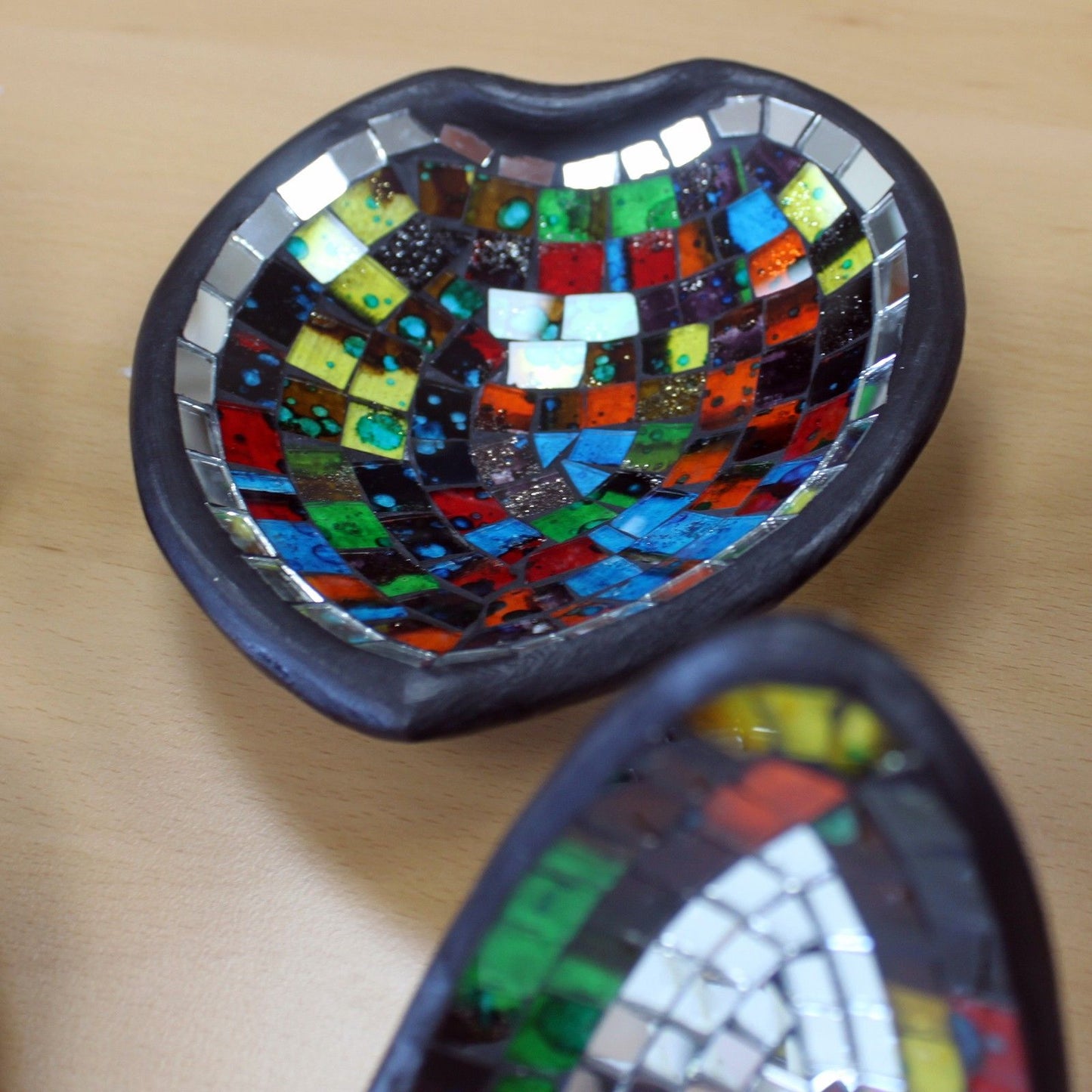 Moroccan Mosaic Heart Sm Potpourri Dish